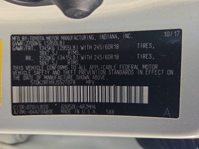 2018 Toyota Highlander XLE