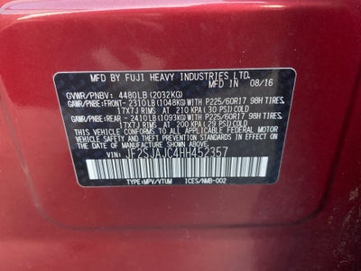 2017 Subaru Forester 2.5i Limited