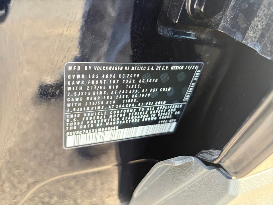 2025 Volkswagen Taos 1.5T S