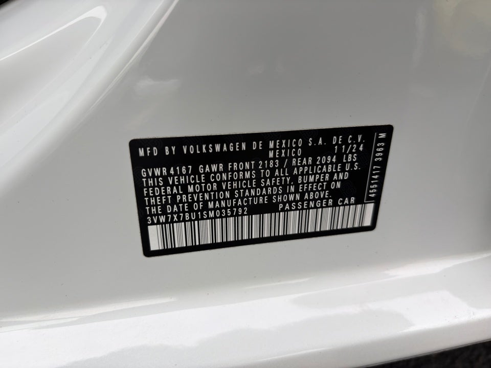 2025 Volkswagen Jetta 1.5T SE