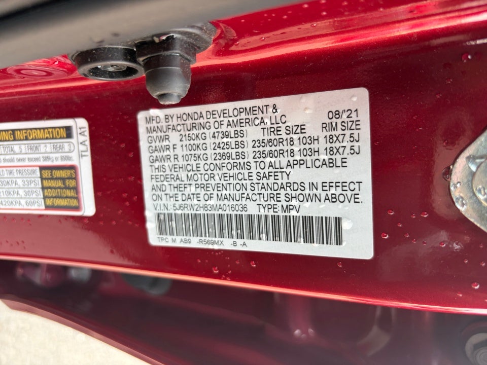 2021 Honda CR-V AWD EX-L