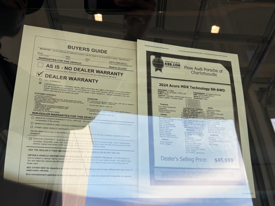 2024 Acura MDX Technology Package