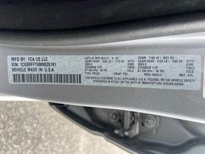 2021 RAM 1500 Big Horn Crew Cab 4x4 5'7" Box