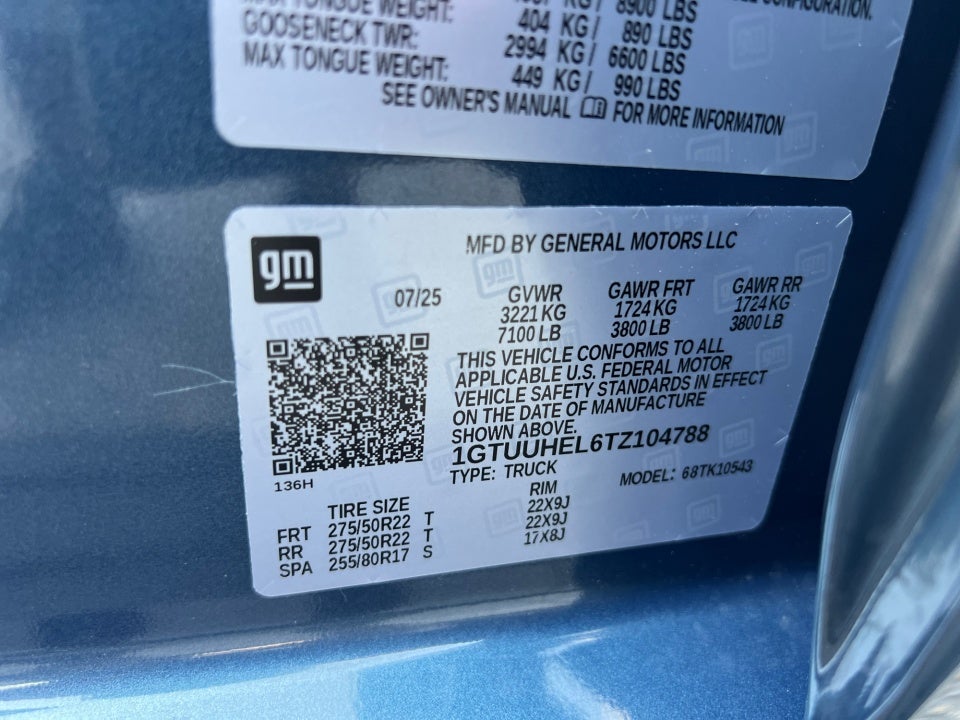 2026 GMC Sierra 1500 Crew Cab, Short Bed, Denali Ultimate, 4WD
