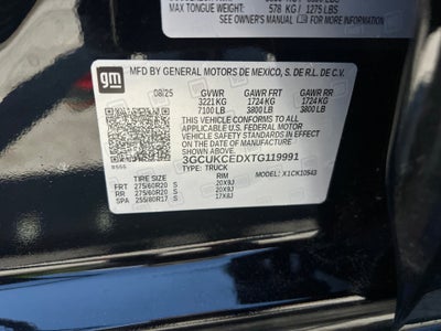 2026 Chevrolet Silverado 1500 4WD Crew Cab Short Bed Custom Trail Boss