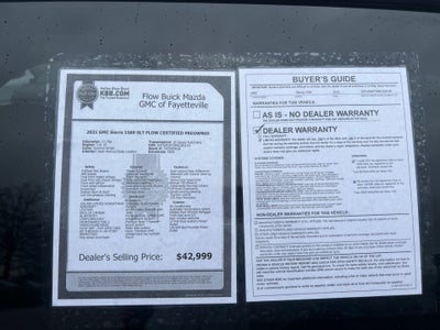 2021 GMC Sierra 1500 4WD Crew Cab Short Box SLT