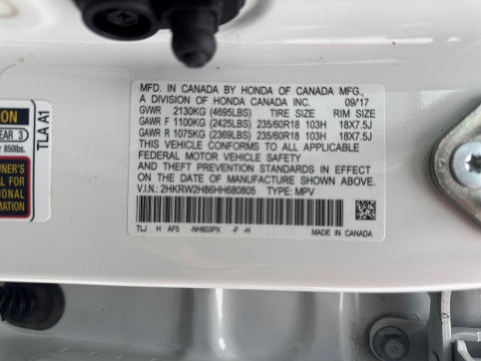 2017 Honda CR-V EX-L