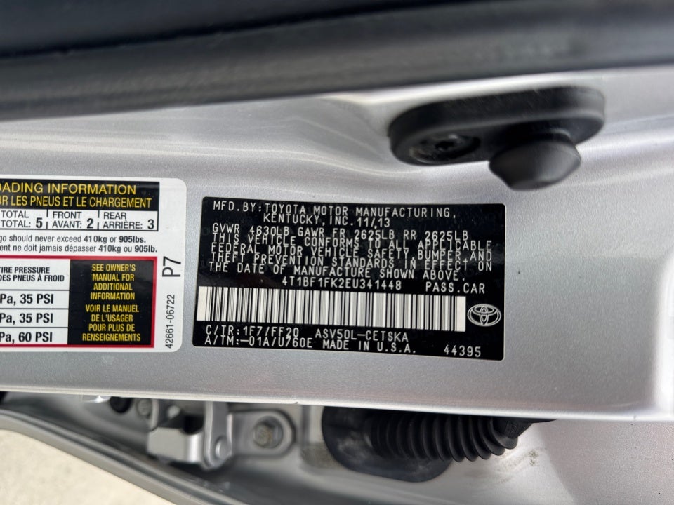 2014 Toyota Camry SE