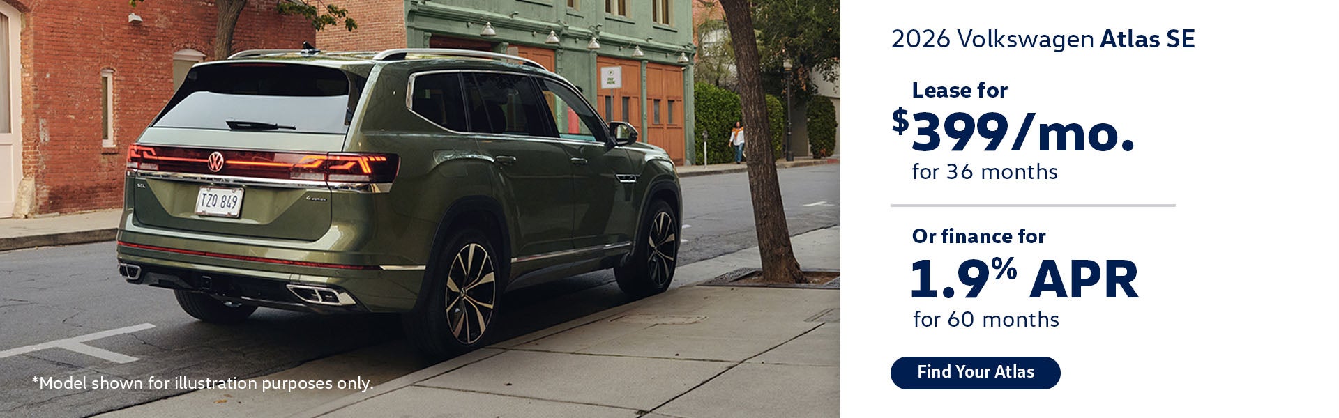 2026 Volkswagen Atlas SE