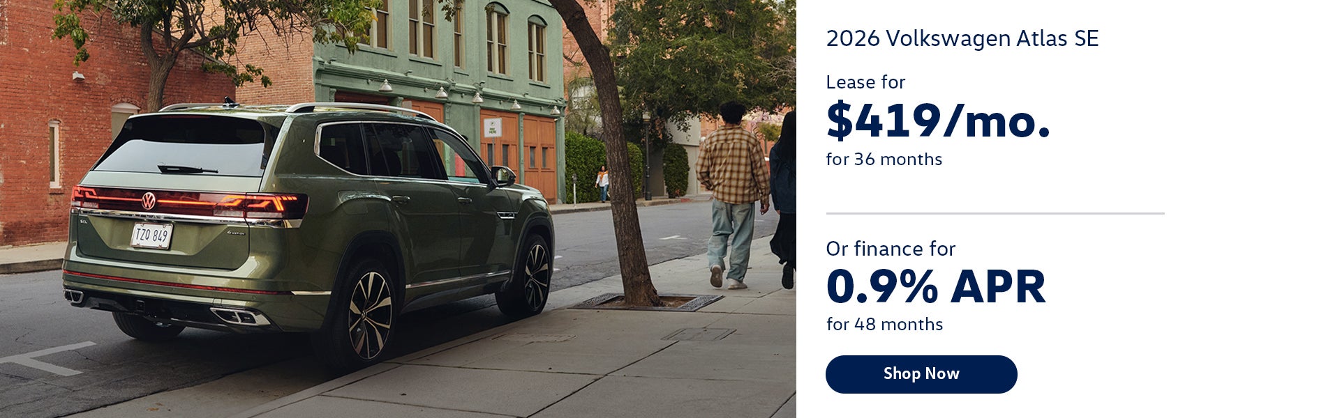2026 Volkswagen Atlas SE