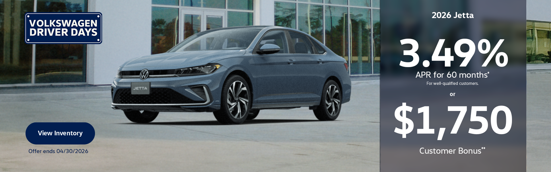 2026 Jetta APR or Bonus - April